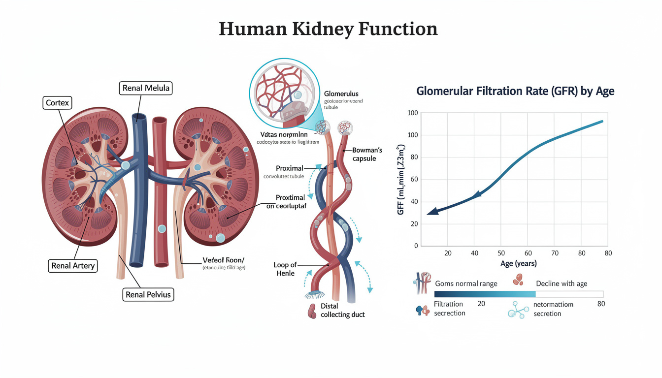 découvrez les taux normaux de dfg (débit de filtration glomérulaire) selon les différentes tranches d'âge pour mieux comprendre la santé rénale.