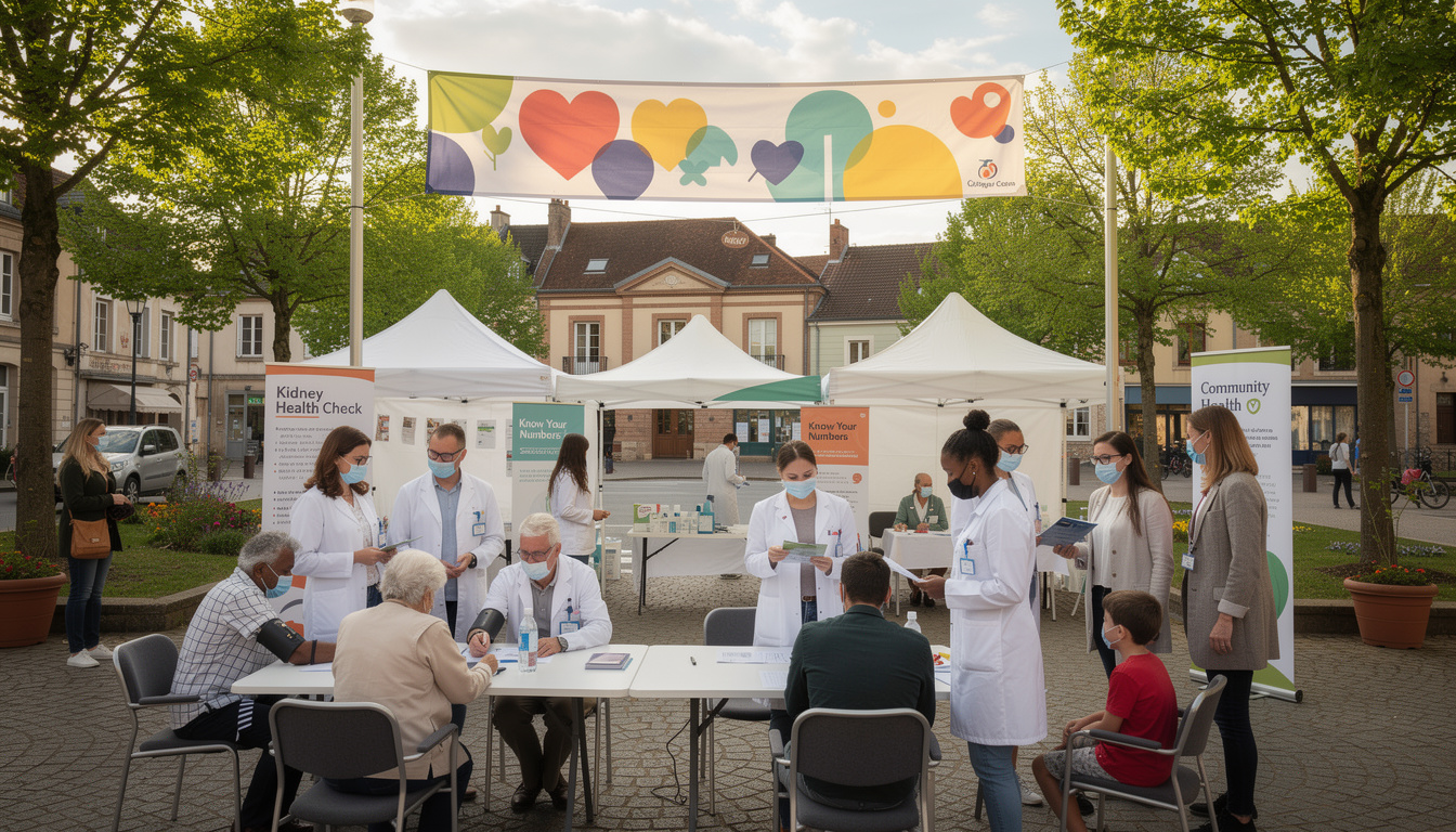 jarny célèbre la semaine nationale du rein du 7 au 14 mars avec des permanences et des sessions de dépistage pour sensibiliser à la santé rénale.