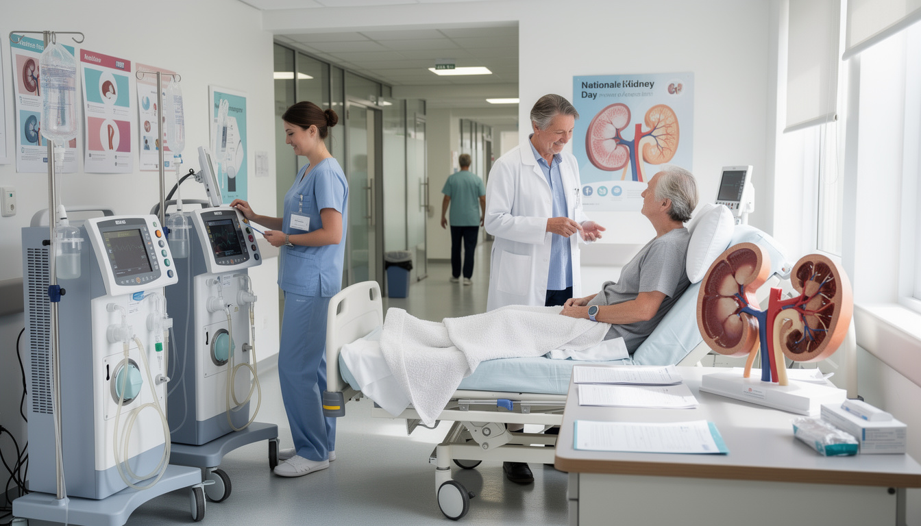 le ch nord ardennes s'engage activement pour la journée nationale du rein afin de sensibiliser le public à la santé rénale et promouvoir la prévention des maladies rénales.