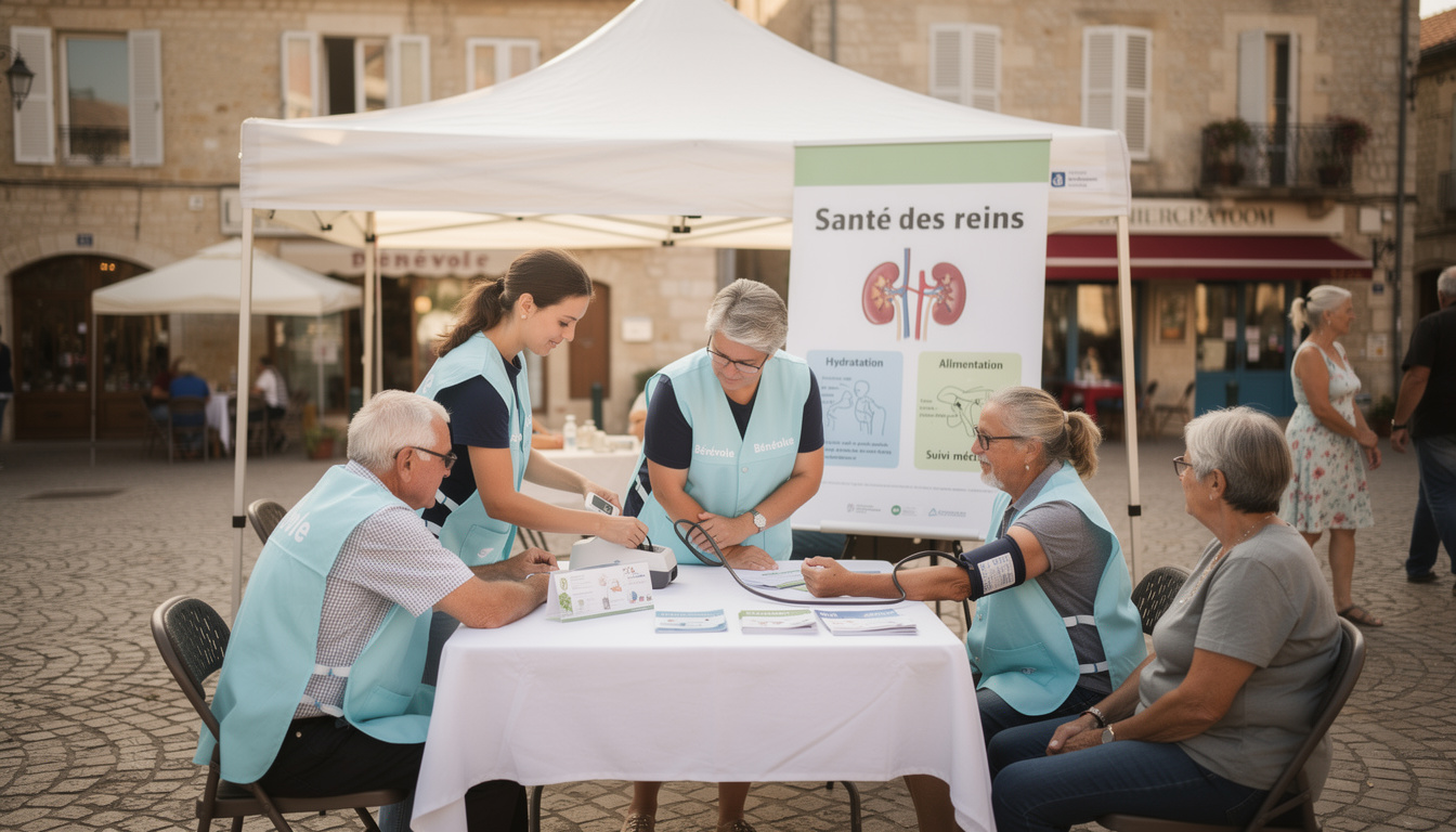 participez à la semaine du rein à bort-les-orgues : une mobilisation dédiée au dépistage et à la sensibilisation sur la santé rénale pour prévenir les maladies et informer le grand public.