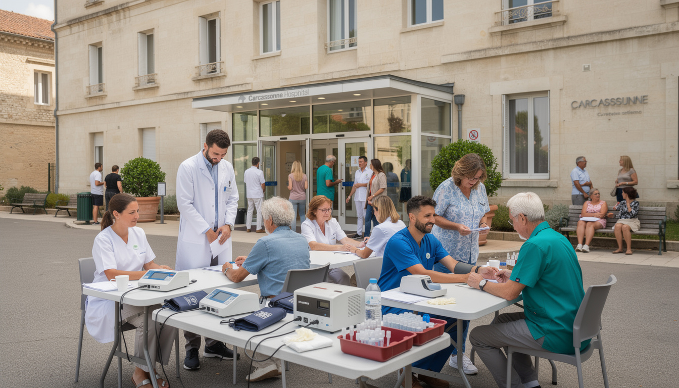 participez à la semaine nationale du rein avec une journée de dépistage gratuit au centre hospitalier de carcassonne pour prévenir les maladies rénales.
